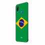 Nxe plastový kryt vlajka Brazílie pre Huawei P20 Lite