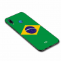 Nxe plastový kryt vlajka Brazílie pre Huawei P20 Lite
