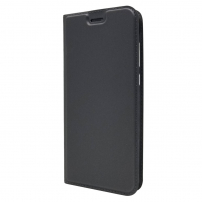 Kožené magnetické puzdro pre Huawei P20 Pro - čierne