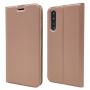 Kožené magnetické puzdro pre Huawei P20 Pro - ružovo-zlaté