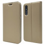 Kožené magnetické puzdro pre Huawei P20 Pro - zlaté