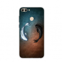 Plastový kryt ryby pre Huawei P Smart - farebný