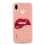 Ochranný plastový kryt pery pre Huawei P20 Lite - transparentný