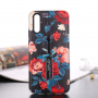 Plastový kryt s pútkom ruže pre Huawei P20 Pro - čierny