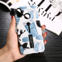 Plastový kryt s pútkom modrý téglik pre Huawei P20 Lite - modrobiely
