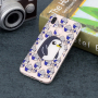 Plastový kryt tučniak pre Huawei P20 Lite - transparentný