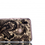 Kryt s diamantovou 3D textúrou Florálny pre Huawei P20 Lite - transparentný