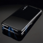 Luphie kovový rámček s tvrdeným sklom pre Huawei P20 Pro - čierny