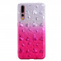 Plastový kryt srdiečka pre Huawei P20 Pro - ružový