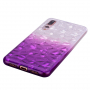 Plastový kryt srdiečka pre Huawei P20 Pro - fialový