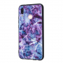 Plastový kryt mramor pre Huawei P20 Lite - fialový