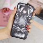 Plastový kryt tiger pre Huawei P20 Lite - čiernobiely