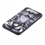 Plastový kryt tiger pre Huawei P20 Lite - čiernobiely