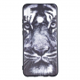 Plastový kryt tiger pre Huawei Nova 3i - čiernobiely
