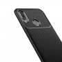 Plastový kryt s textúrou karbónu pre Huawei Nova 3i - čierny