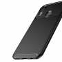Plastový kryt s textúrou karbónu pre Huawei Nova 3i - čierny