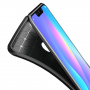 Plastový kryt s textúrou karbónu pre Huawei Nova 3i - čierny