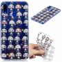 Plastový kryt roztomilé pandy pre Huawei Nova 3i - transparentný