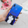 Plastový kryt kocúr pre Huawei Nova 3i - transparentný