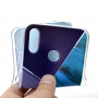 Plastový kryt materiály pre Huawei Nova 3i - modrý