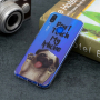 Plastový kryt mops pre Huawei Nova 3i - transparentný