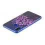 Plastový kryt ružový strom pre Huawei Nova 3i - transparentný