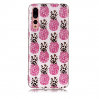 Plastový kryt ananásy pre Huawei P20 Pro - transparentný
