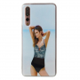 Presýpací kryt Dievča v plavkách pre Huawei P20 Pro - svetlomodrý