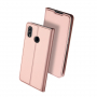 Dux Ducis Skin Pro flipové puzdro pre Honor 10 Lite - ružovo-zlaté