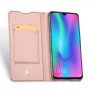 Dux Ducis Skin Pro flipové puzdro pre Honor 10 Lite - ružovo-zlaté