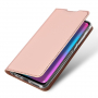 Dux Ducis Skin Pro flipové puzdro pre Honor 10 Lite - ružovo-zlaté