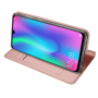 Dux Ducis Skin Pro flipové puzdro pre Honor 10 Lite - ružovo-zlaté
