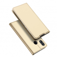 Dux Ducis Skin Pro flipové puzdro pre Honor 10 Lite - zlaté