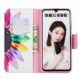 Flipové puzdro kvetina pre Huawei P Smart (2019) / Honor 10 Lite - farebné