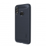 Mofi Plastový kryt s brúsenou textúrou pre Honor 10 Lite - tmavomodrý