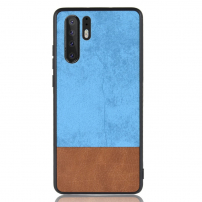 Plastový kryt pre Huawei P30 Pro - hnedomodrý