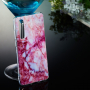 Plastový kryt mramor pre Huawei P30 - ružový