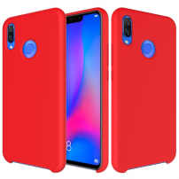 Silikónový kryt Liquid pre Huawei Nova 3i - červený