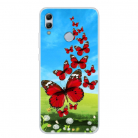 Plastový kryt motýle pre Honor 10 Lite - farebný