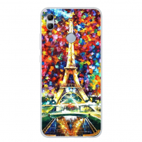 Plastový kryt Eiffelovka pre Honor 10 Lite - farebný