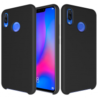 Silikónový kryt Liquid pre Huawei Nova 3 - čierny