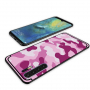 Nxe maskáčový plastový kryt pre Huawei P30 Pro - ružový