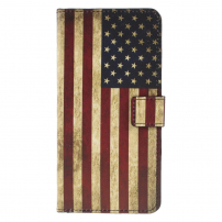 Flipové puzdro vlajka USA pre Huawei P30 Lite