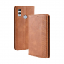 Flipové puzdro vintage pre Honor 10 Lite / Huawei P Smart (2019) - hnedé