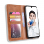 Flipové puzdro vintage pre Honor 10 Lite / Huawei P Smart (2019) - hnedé