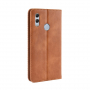 Flipové puzdro vintage pre Honor 10 Lite / Huawei P Smart (2019) - hnedé