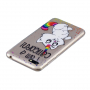 Plastový kryt caticorn pre Huawei Y5 (2018) - transparentný