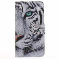 Flipové puzdro tiger pre Huawei P10 Lite - farebné