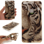 Plastový kryt tiger pre Huawei P10 Lite - čiernobiely