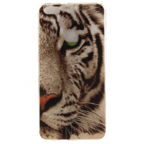 Plastový kryt tiger pre Huawei P10 Lite - čiernobiely